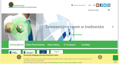 Desktop Screenshot of oze.nfosigw.gov.pl